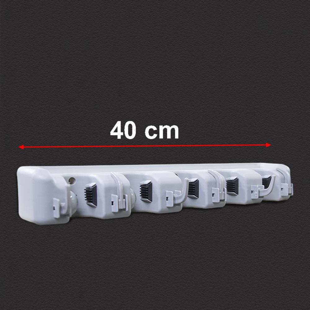 Portascope in plastica con 6 ganci salvaspazio...