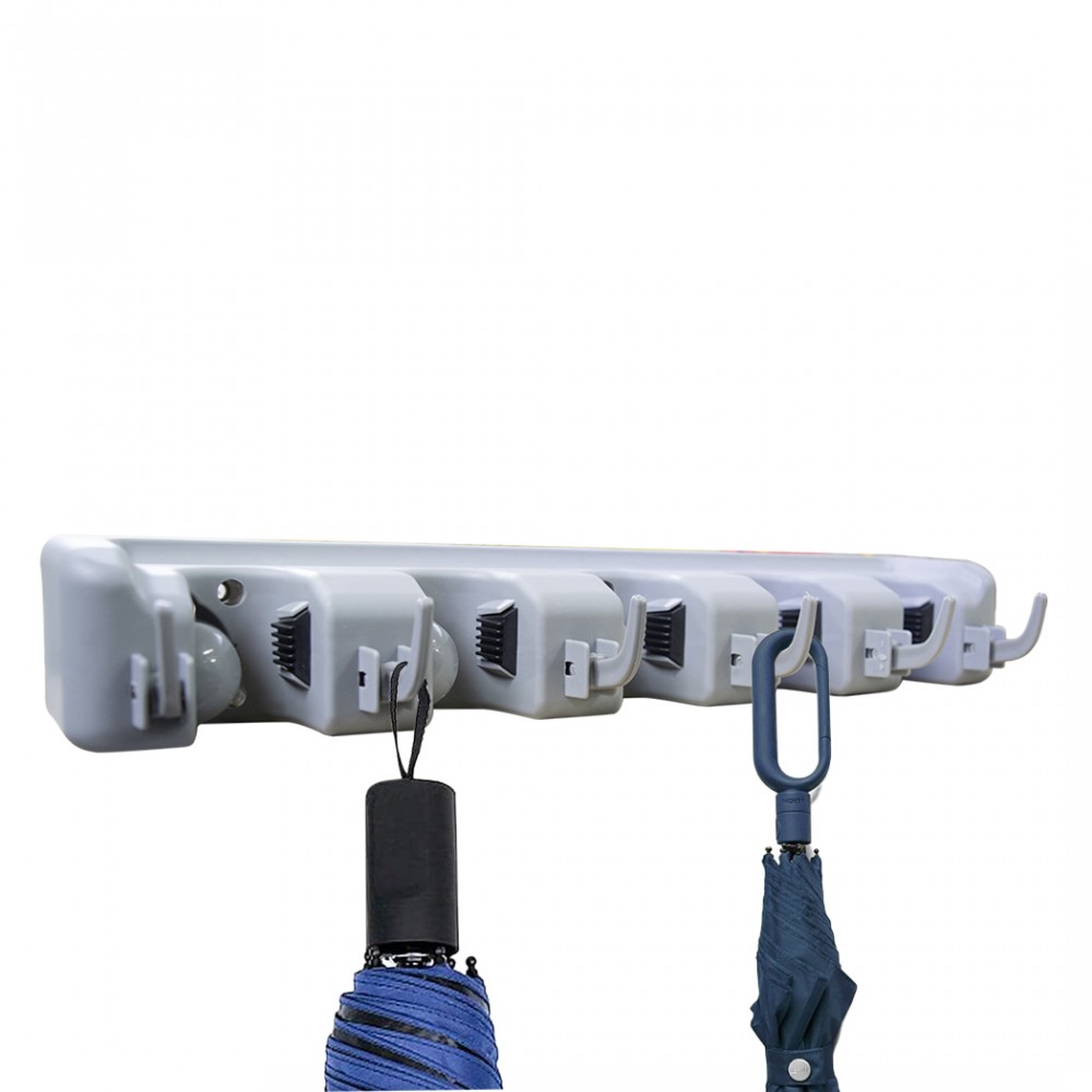 Portascope in plastica con 6 ganci salvaspazio...