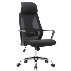 Poltrona ufficio direzionale Genius traspirante acciaio... 2