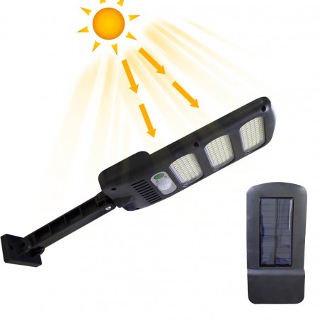 Mini Lampione faro solare led 213 led con accensione al passaggio 5.5V 1.5W