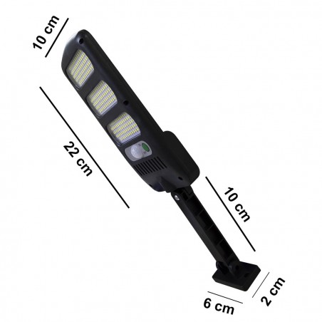 Mini Lampione faro solare led 213 led con accensione al passaggio 5.5V 1.5W