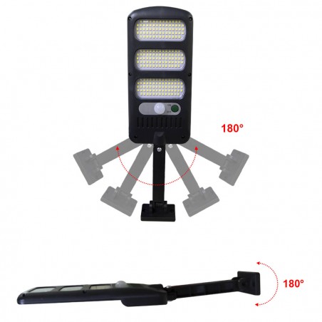 Mini Lampione faro solare led 213 led con accensione al passaggio 5.5V 1.5W