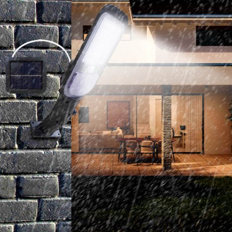 Lampione Lampada solare 722450 con controllo intelligente della luce 120w