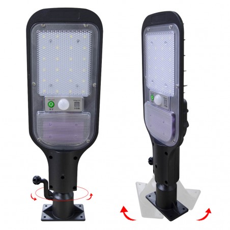 Lampione Lampada solare 722450 con controllo intelligente della luce 120w