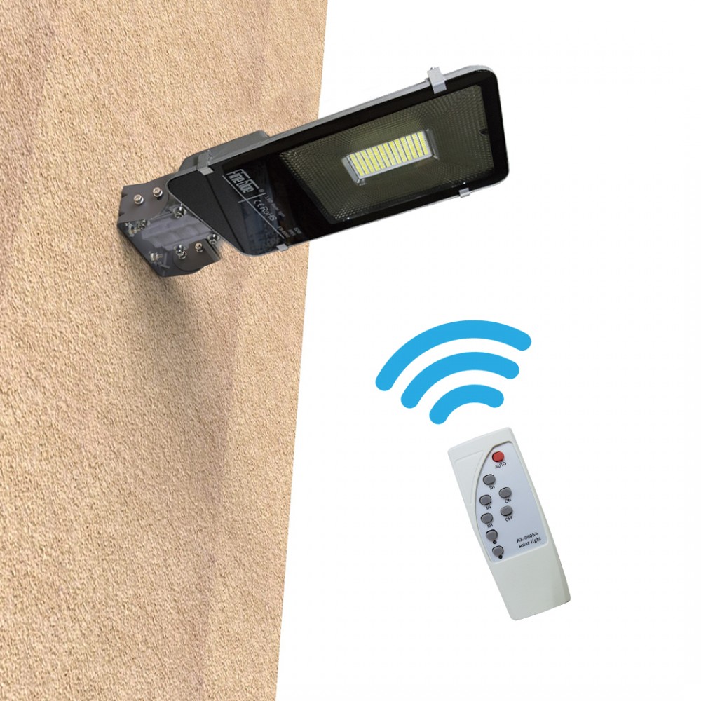 Lampione stradale led smd a ricarica solare...