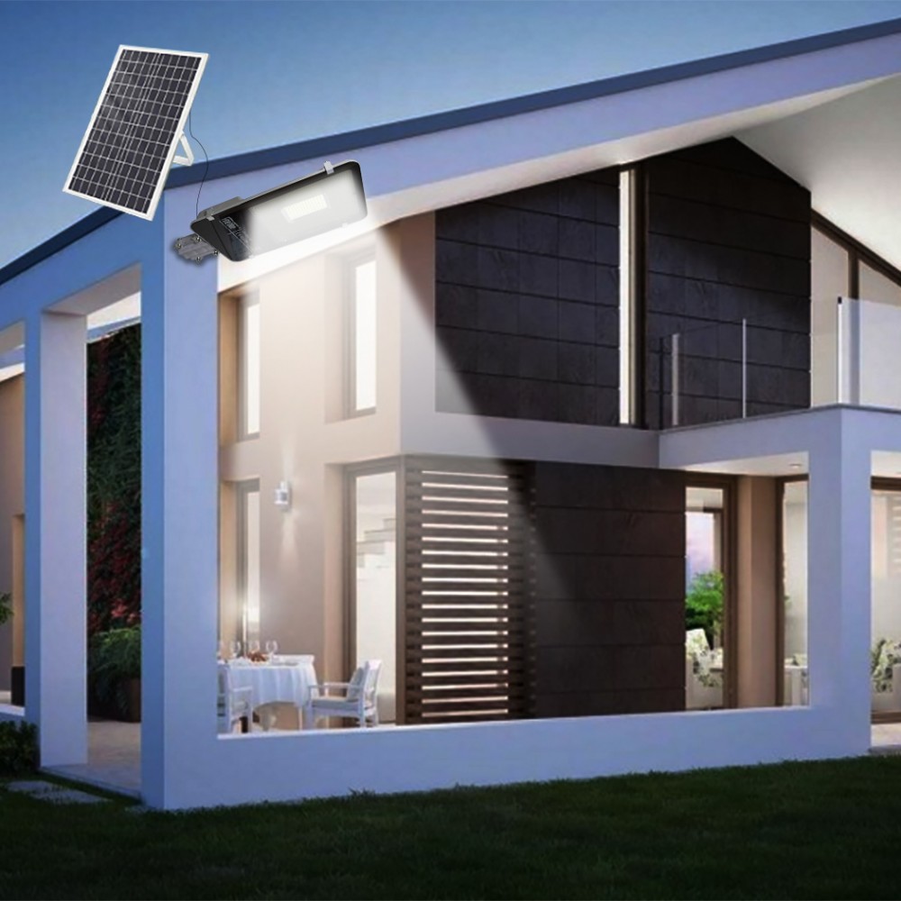 Lampione stradale led smd a ricarica solare...