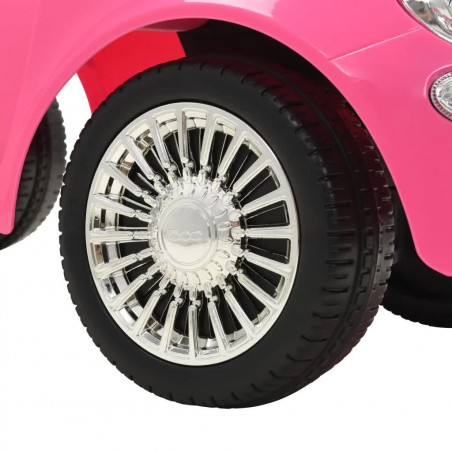 Auto giocattolo bambini fiat 500 cavalcabile bassa R7059 con vano 58x28x38 cm