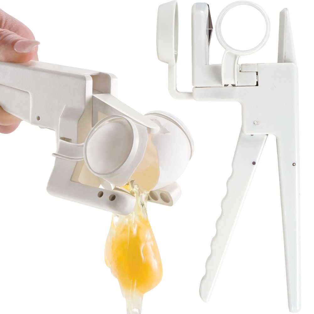 Pinza rompi separa uova in pochi secondi, senza sporcare le mani ottimo utensile da cucina