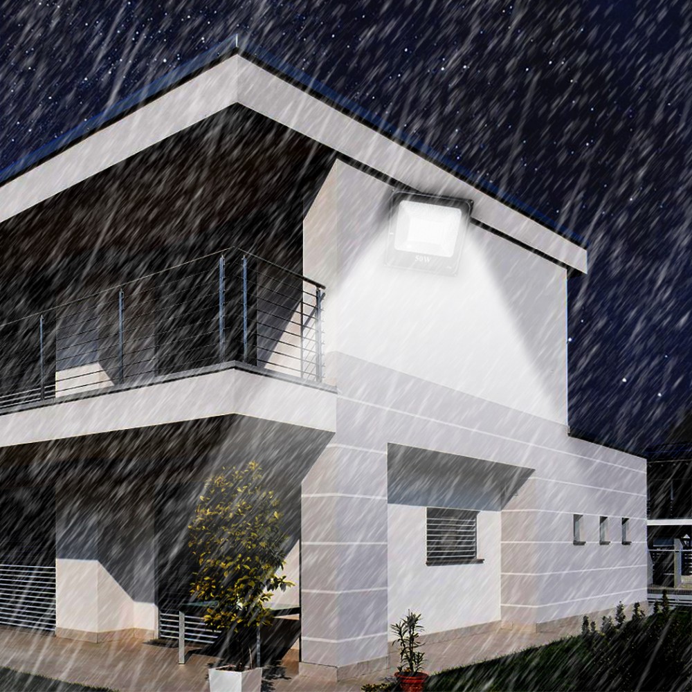 Faro Luce led esterno da muro 50W impermeabile...