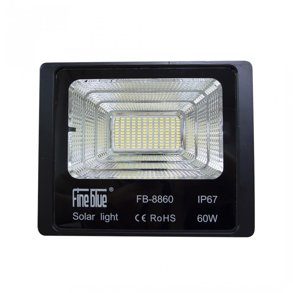 Faro led con ricarica solare 60W impermeabile...