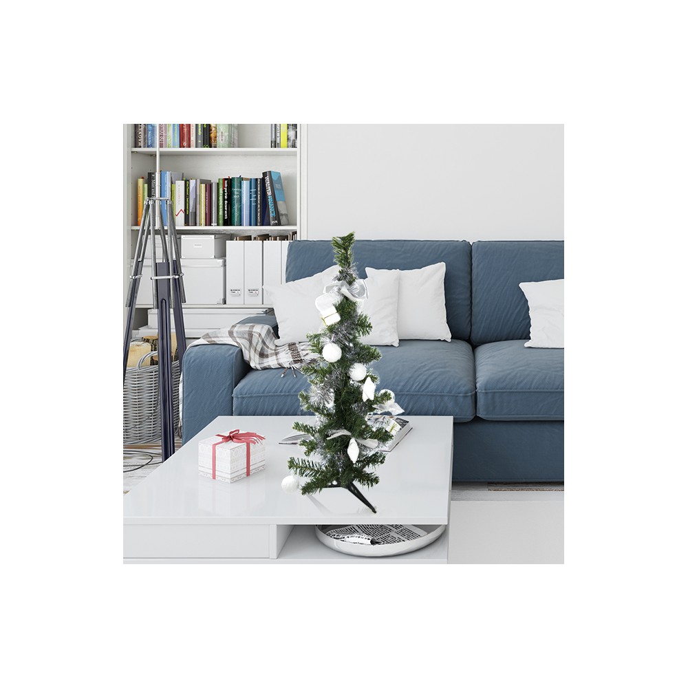 Albero di Natale da tavola 343636 verde e...