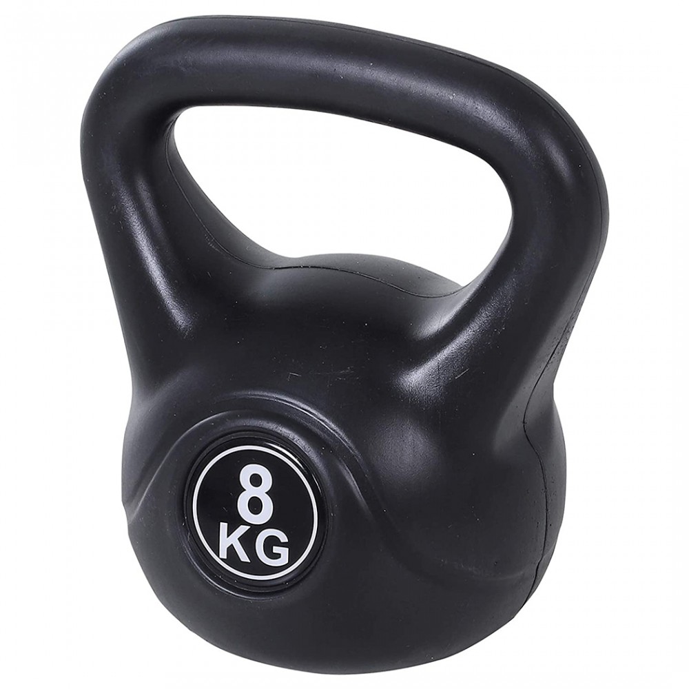 Kettlebell Fitness da 8kg in PVC 186960 con...