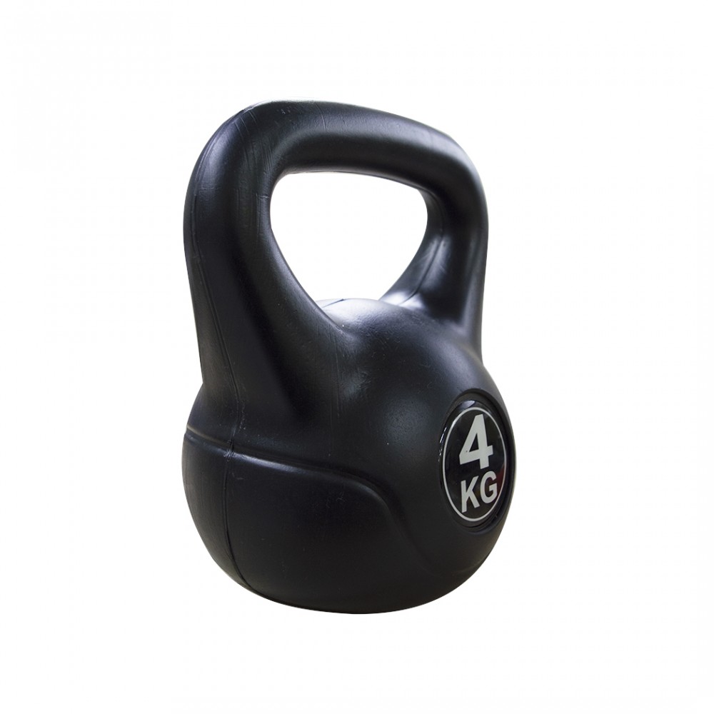 Kettlebell Fitness da 4kg in PVC 186946 con...