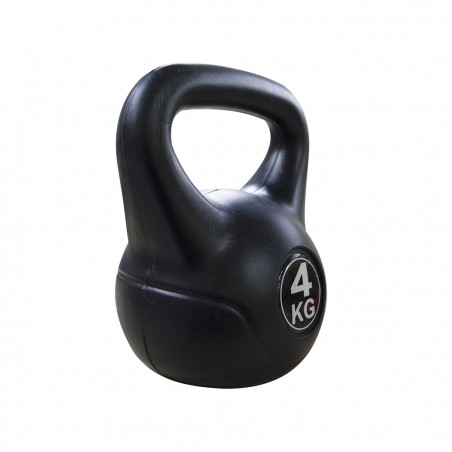 Kettlebell Fitness da 4kg in PVC 186946 con Sabbia e Maniglia Anti Sfregamento