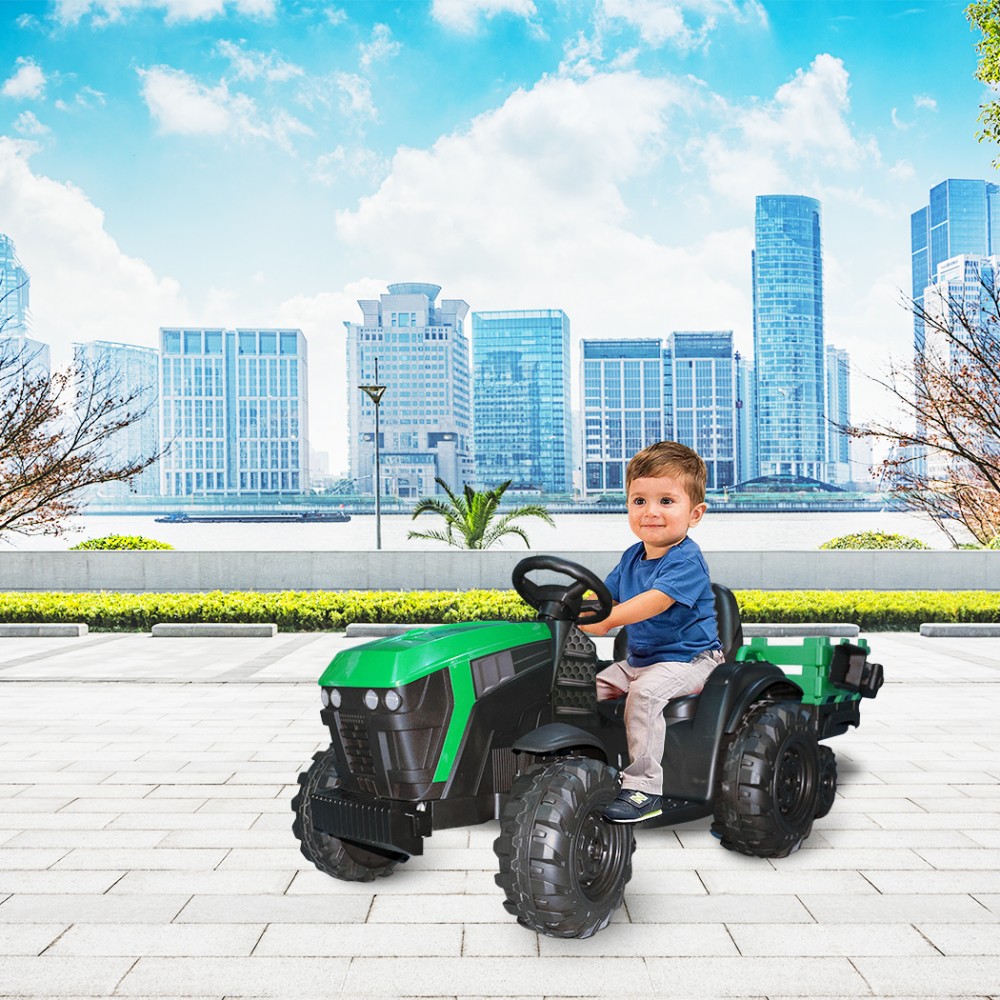 Trattore elettrico per bambini 12 V con...