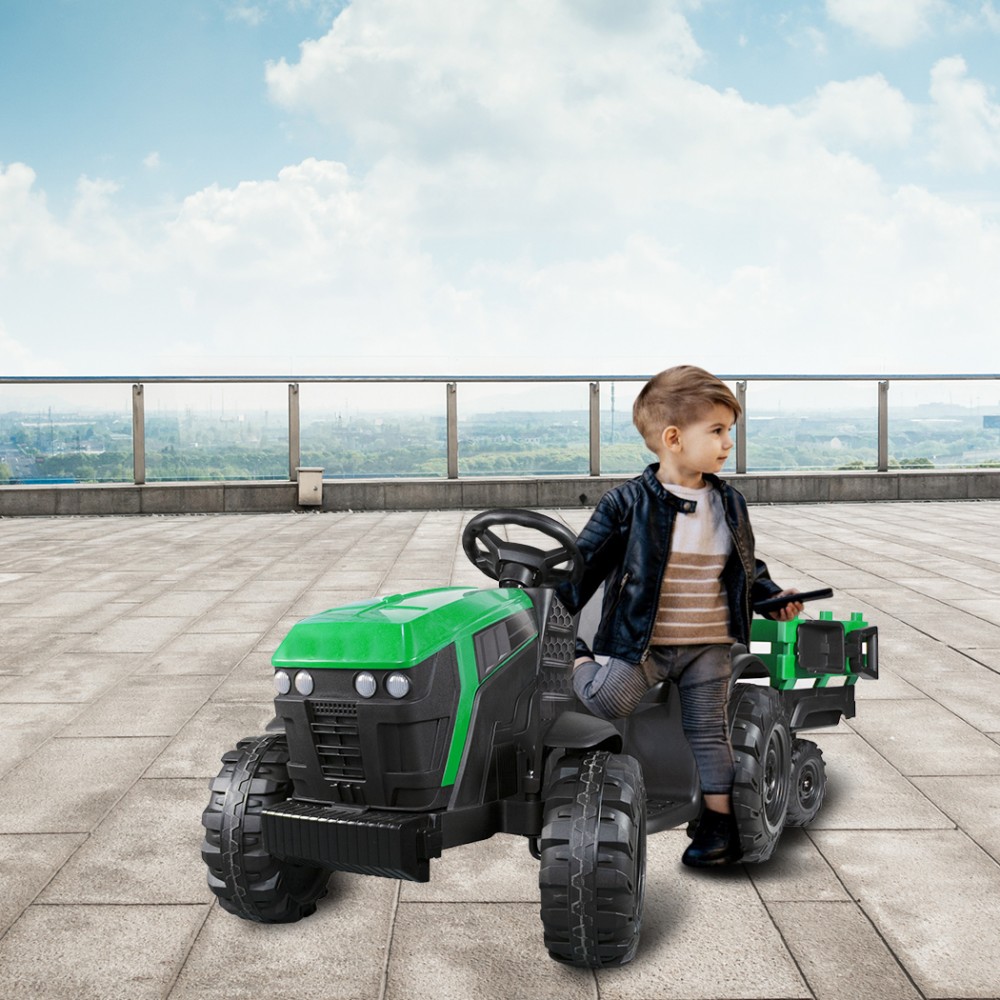 Trattore elettrico per bambini 12 V con...