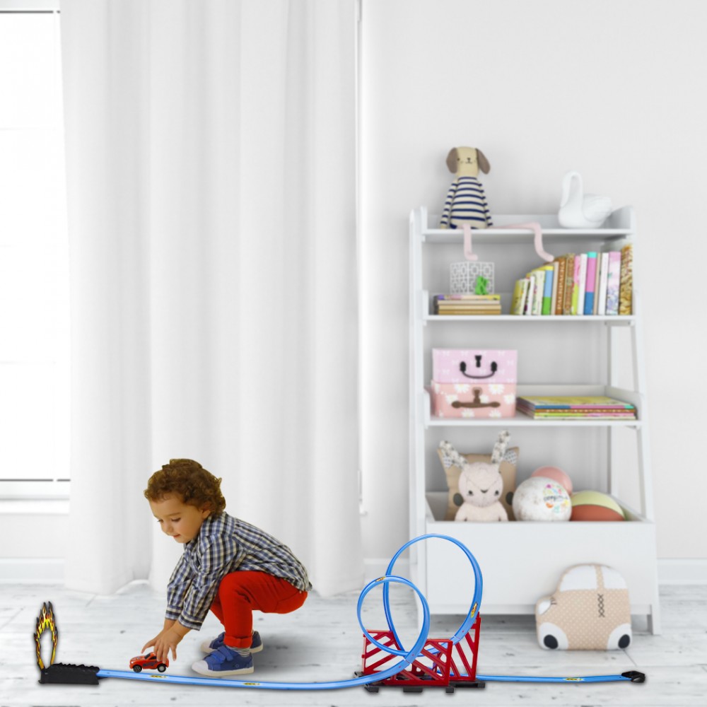 Pista circuito TRACK RACING 2,5 mt giocattolo...