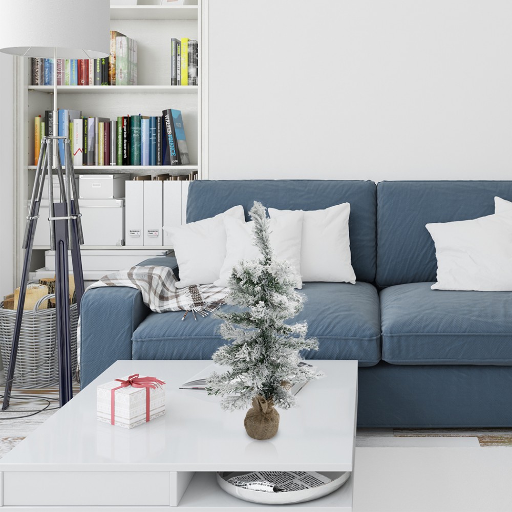 Albero di Natale 60h cm innevato 309018 con...