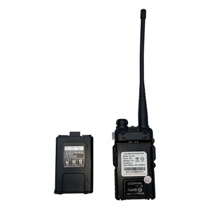 Ricetrasmittente radio dual band FMUV-5R 497135 portatile two way VHF/UHF