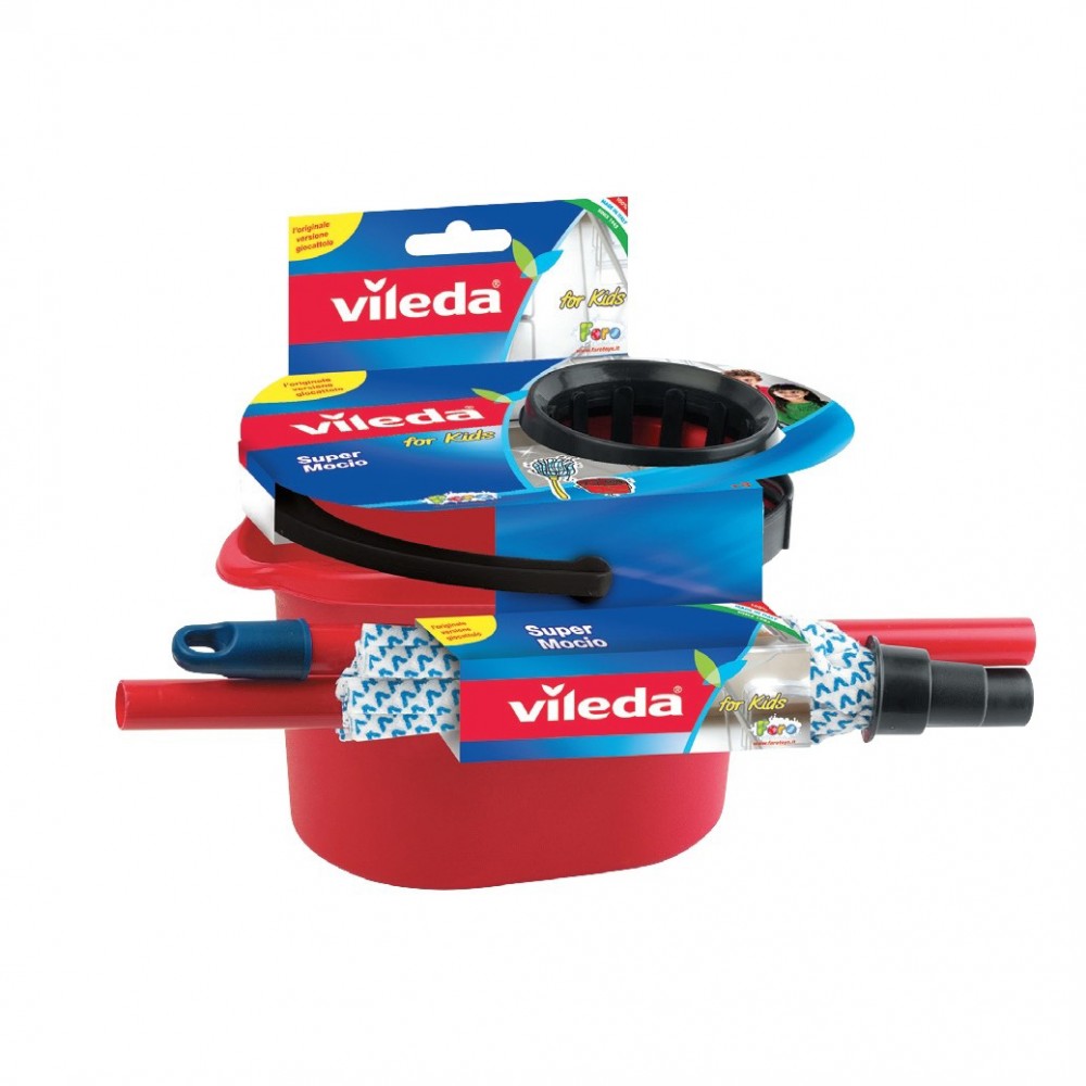 Super mocio Vileda for kids 410578 mini set pulizie giochi per bambini