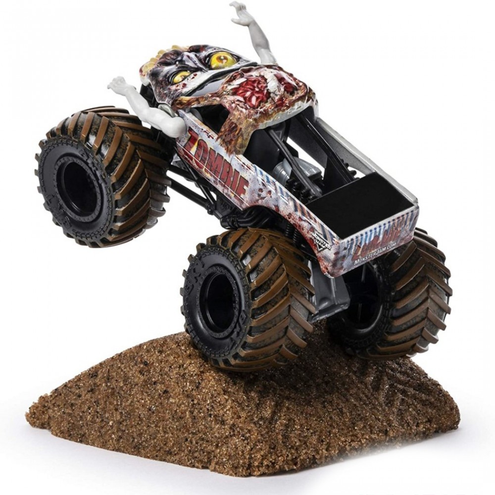 MONSTER JAM DIRT starter set Zombie / Eart...