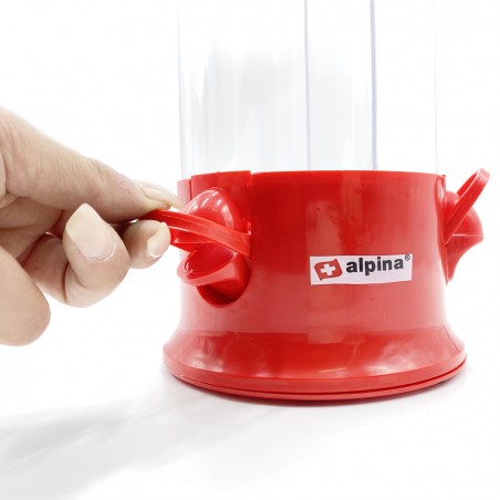 Distributore di caramelle 113418 ALPINA con base ruotante a 360° e 3 scomparti