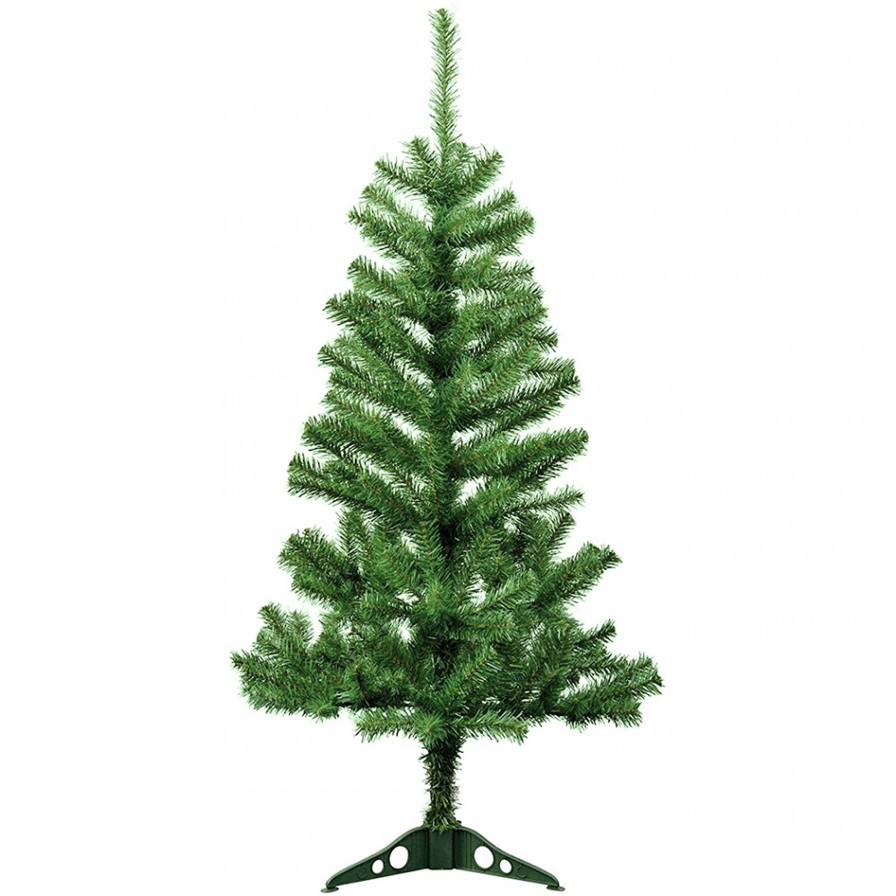 Albero di Natale 150H cm 245005 con 200 rami pieghevoli in PVC abete artificiale