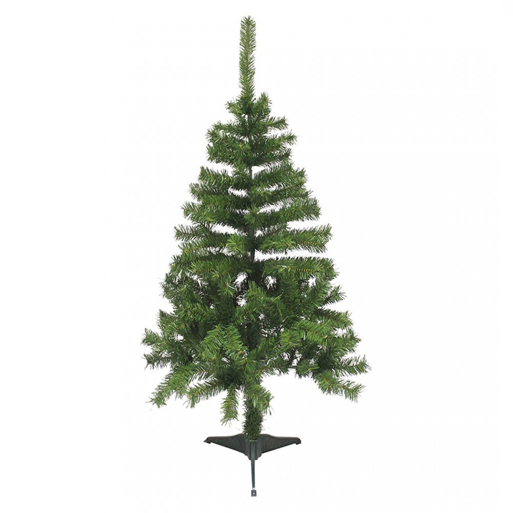 Corona Di Natale 60 Cm In PVC - Ghirlanda Addobbi Natalizi Con Rami Di Abete Verde