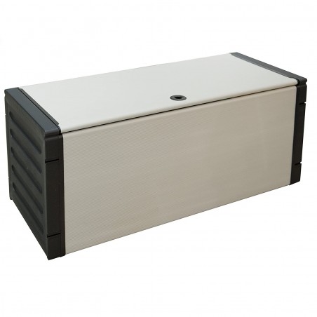 Panca 3 scomparti con borse raccolta differenziata 9240 cassapanca 85x39x34 cm