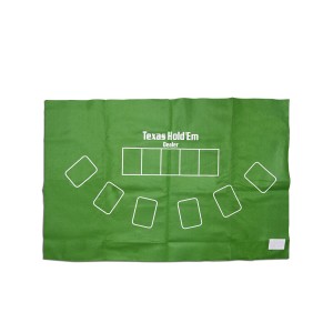 Tappeto copritavolo Black Jack 478000 panno verde per... 2