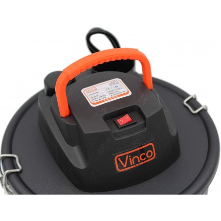 Bidone Aspiracenere 40176 da 11 lt VINCO potenza 800 watt con funzione soffiante