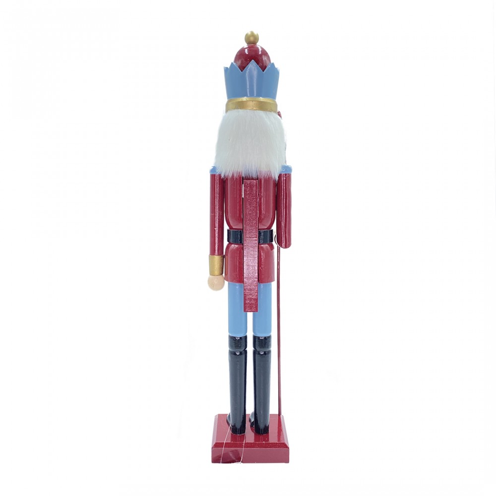 Schiaccianoci 6107113 soldato in legno Rosso da...