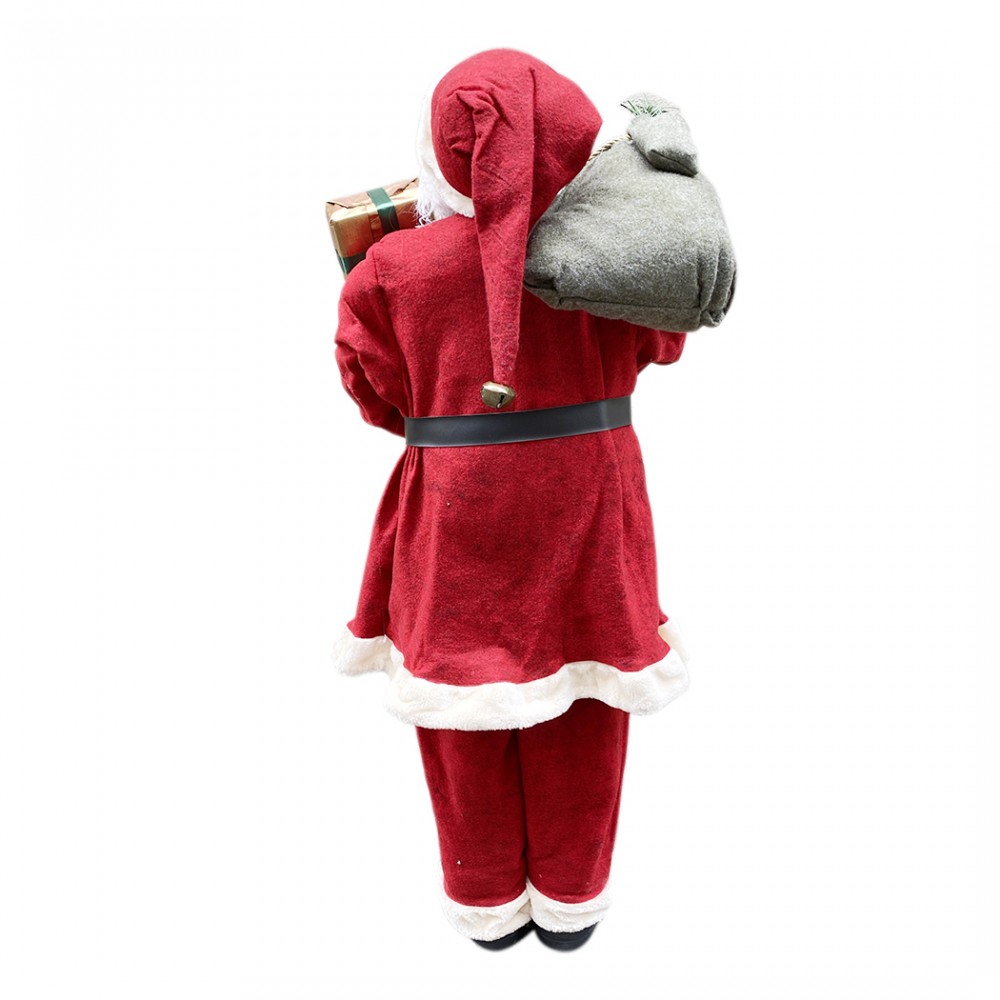 Babbo Natale gigante 120 cm 144114 con borsa...