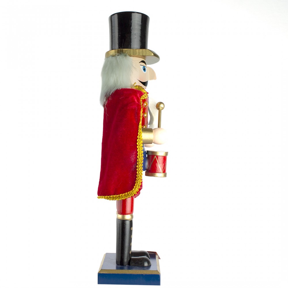 Schiaccianoci 6107140 Soldato In Legno Rosso Da...