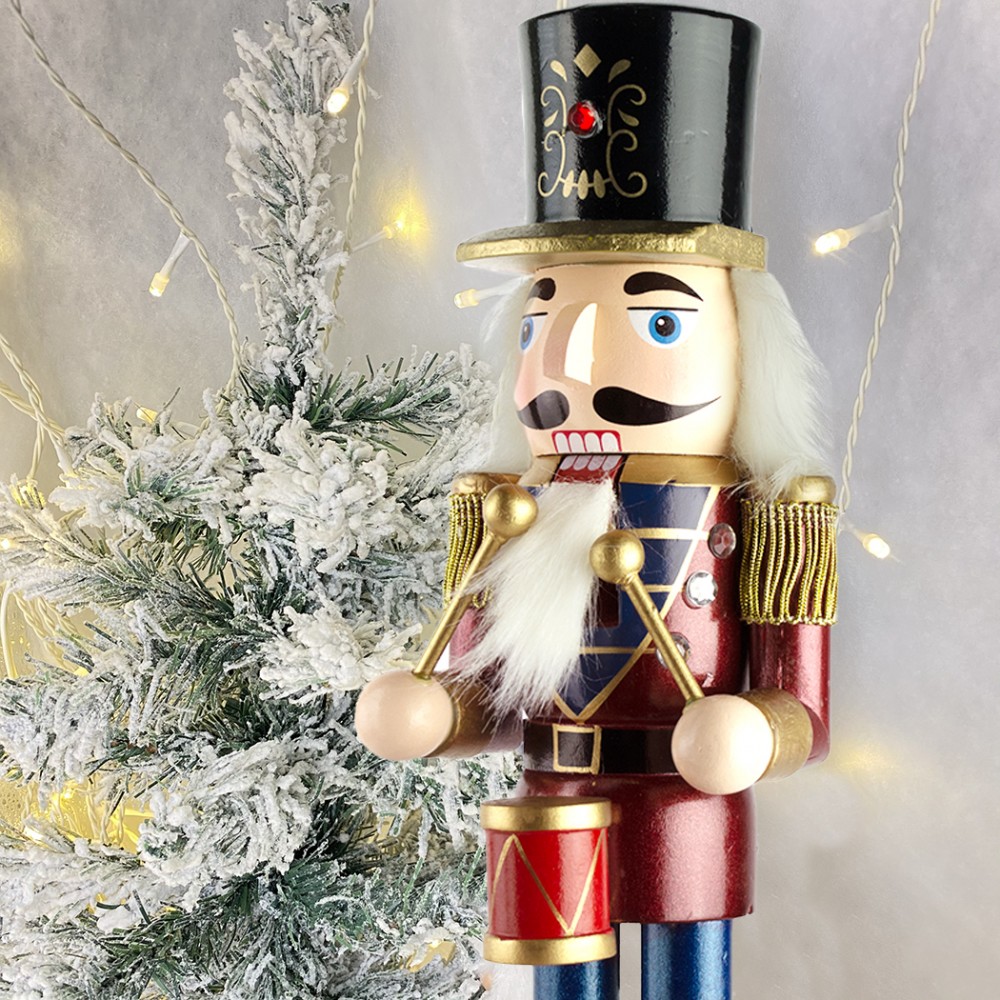 Schiaccianoci 6107089 Soldato In Legno Da 36 Cm...