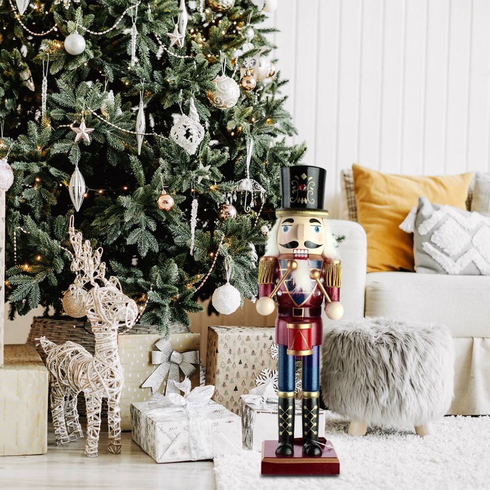 Schiaccianoci 6107089 Soldato In Legno Da 36 Cm...