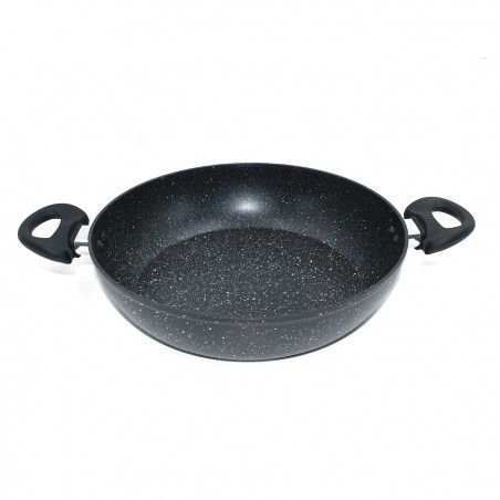 DGBAVARIA batteria 14 pezzi 103665 tegami e casseruole NERA con mestoli