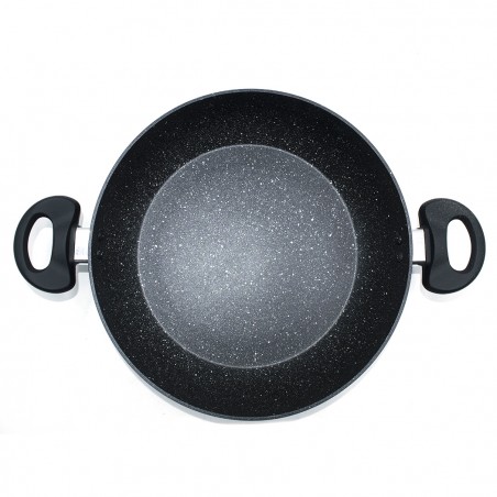 DGBAVARIA batteria 14 pezzi 103665 tegami e casseruole NERA con mestoli