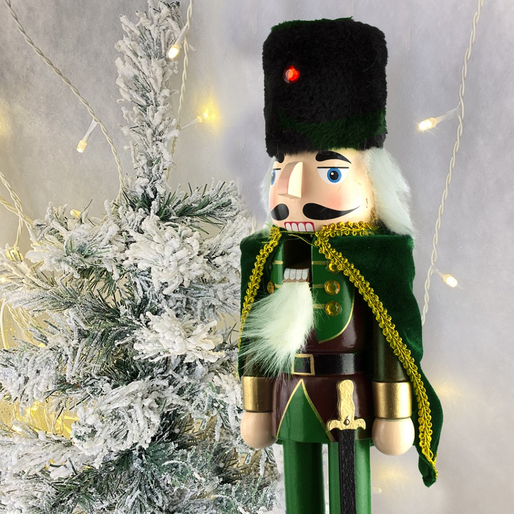 Schiaccianoci 6107140 Soldato In Legno Da 36 Cm...