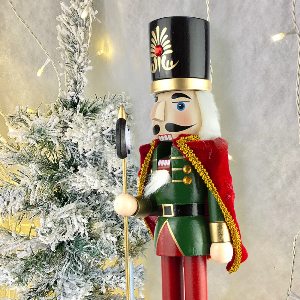 Schiaccianoci 495516 Soldato In Legno Da 36 Cm...