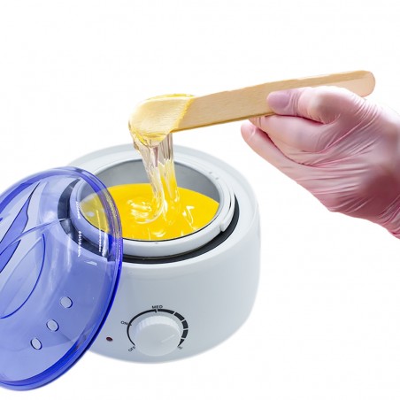 Fornello Scalda Cera con Termostato Elettrico 100W per Ceretta Depilazione 400ml