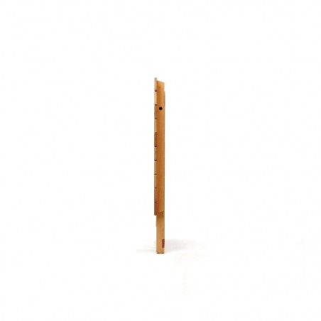 Tavolo pieghevole 100 x 60 cm in legno naturale richiudibile tavolo da giardino