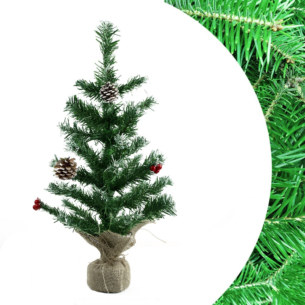 Albero Di Natale 60H Cm 309020 Con base in juta...