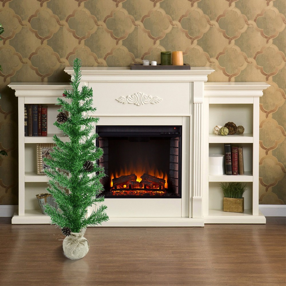 Albero Di Natale 90H Cm 309017 Con base in juta...