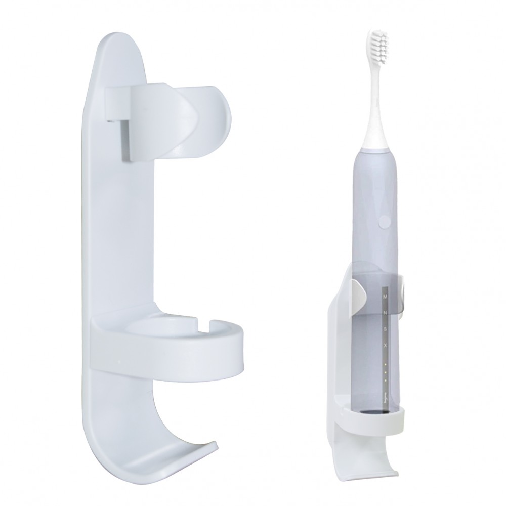 Portaspazzolino da bagno con supporto da parete per spazzolino da denti UV colore: Bianco 2 pezzi Honton 