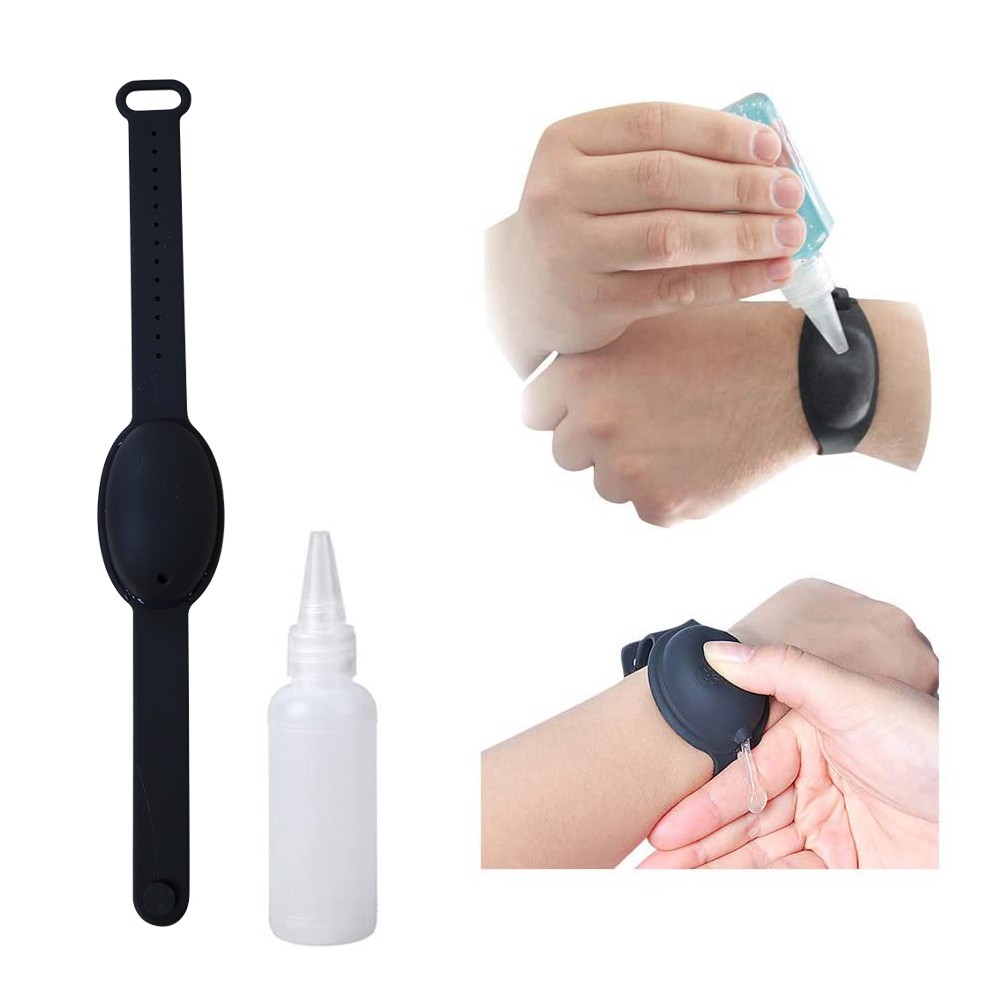 Dispenser bracciale in silicone porta...