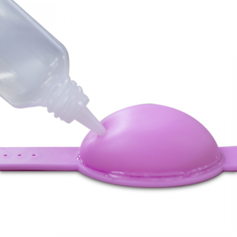 Dispenser bracciale in silicone porta...