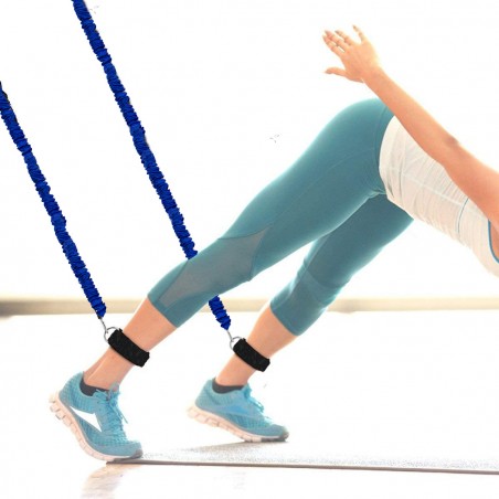 Bande elastiche di resistenza 187486 ganci cintura e borsa JUMP ROPE TRAINER