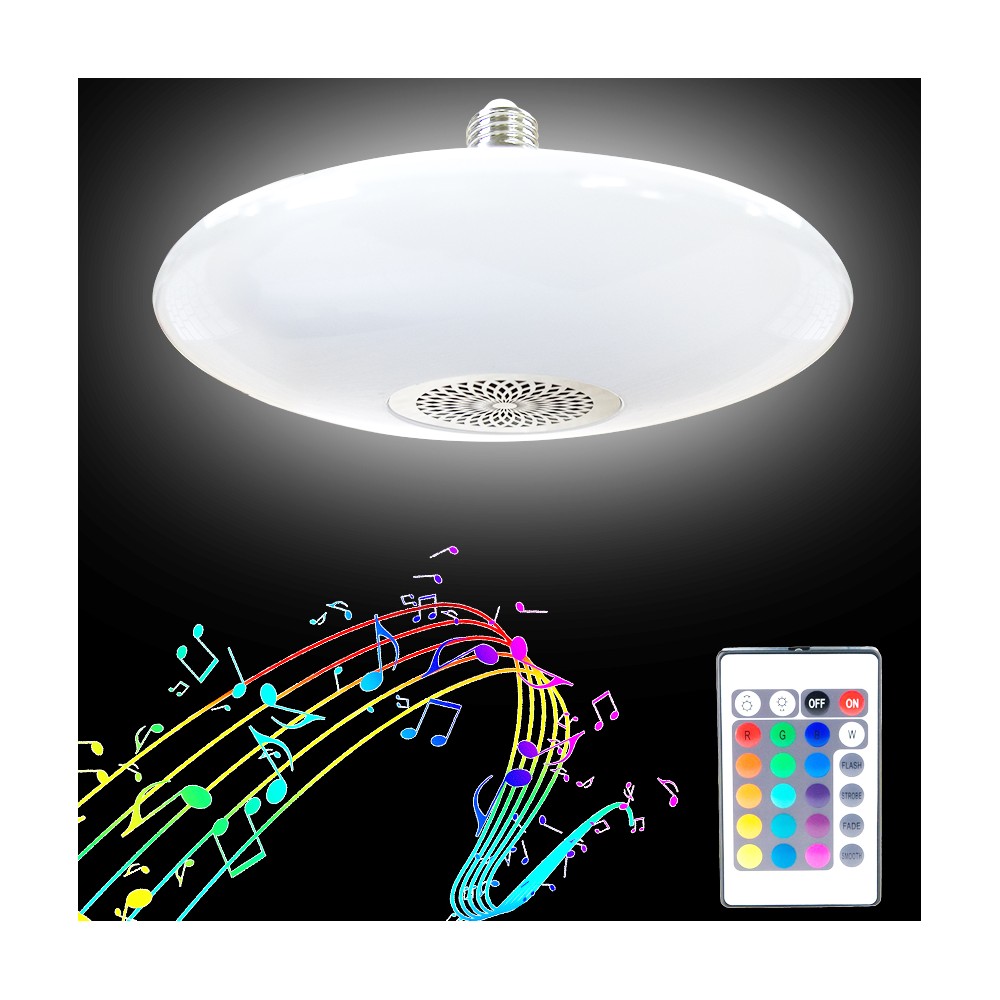 Ufo lampada circolare con musica e colori RGB...