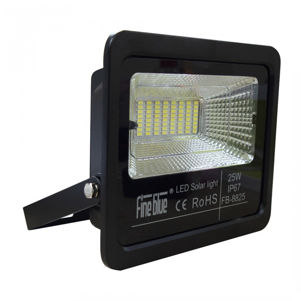 Faro led con ricarica solare 25W impermeabile...